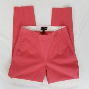 J. Crew Coral Martie Pants Sz 12